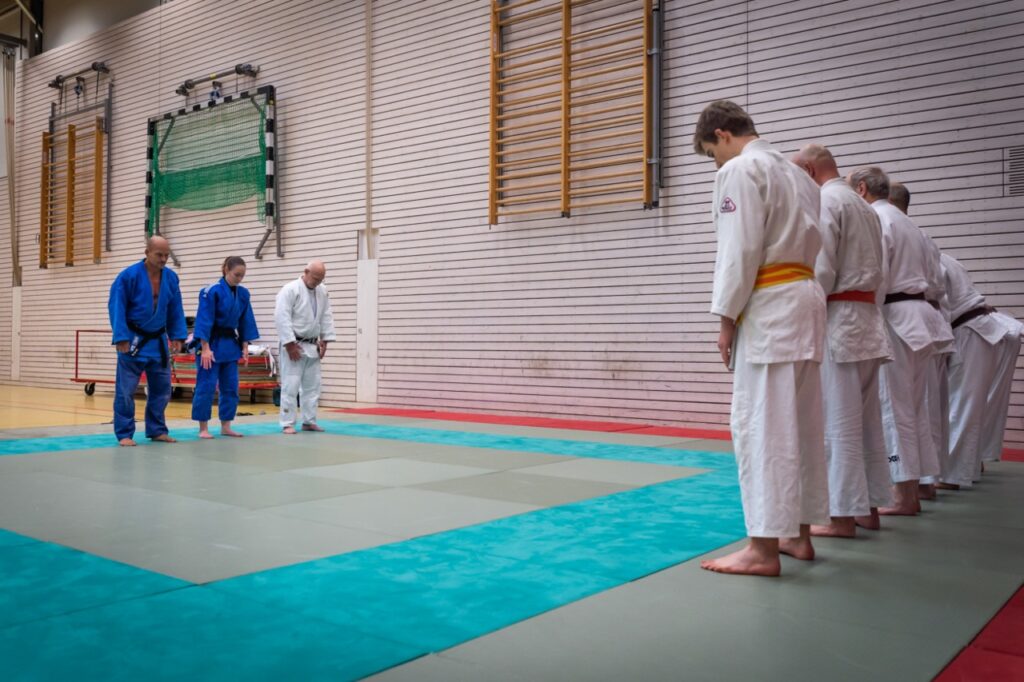 Judo Begrüßung
